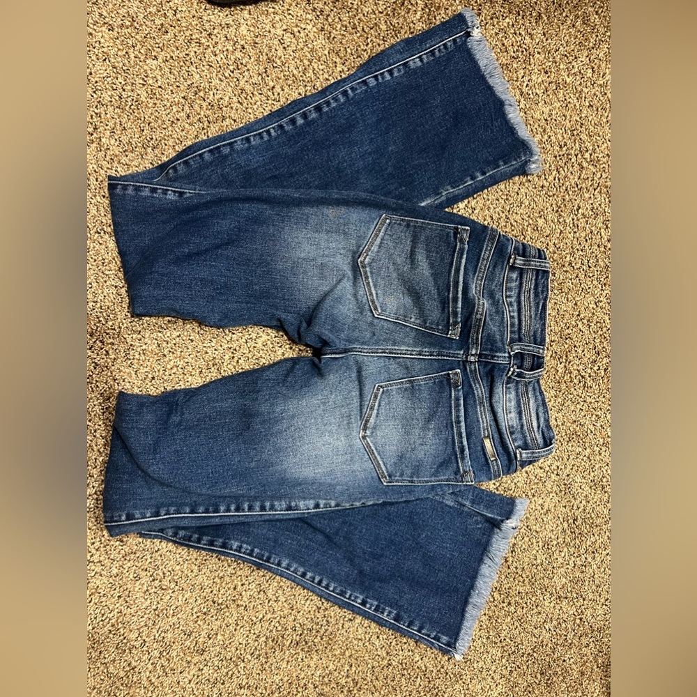 High Waisted Wide Leg KanCan Jeans